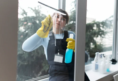 Nettoyage de vitres intérieures et extérieures à Mouchan